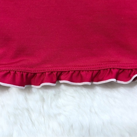 Juicy Couture Hot Pink Ruffle Hem Slip Dress - Picture 4 of 5